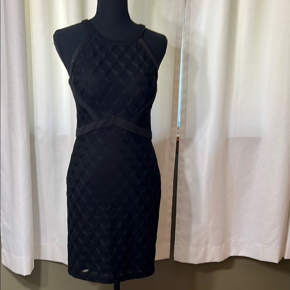 Guess Black Halter Sheath Dress - Picture 3 of 6